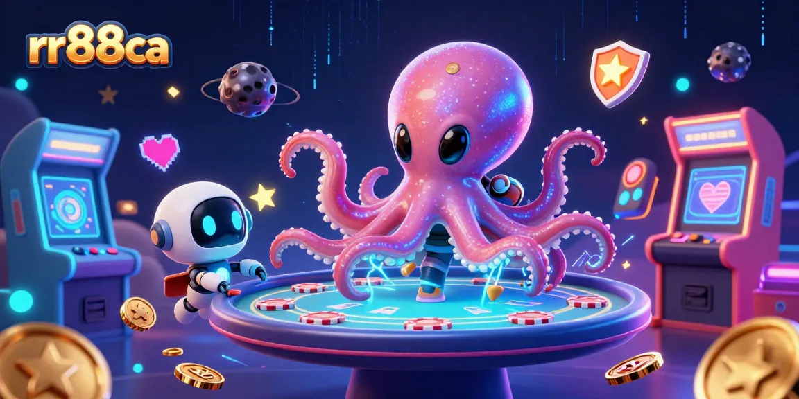 Join the thrilling games at rr88ca, featuring vibrant casino-themed 3D characters and elements for an engaging experience.