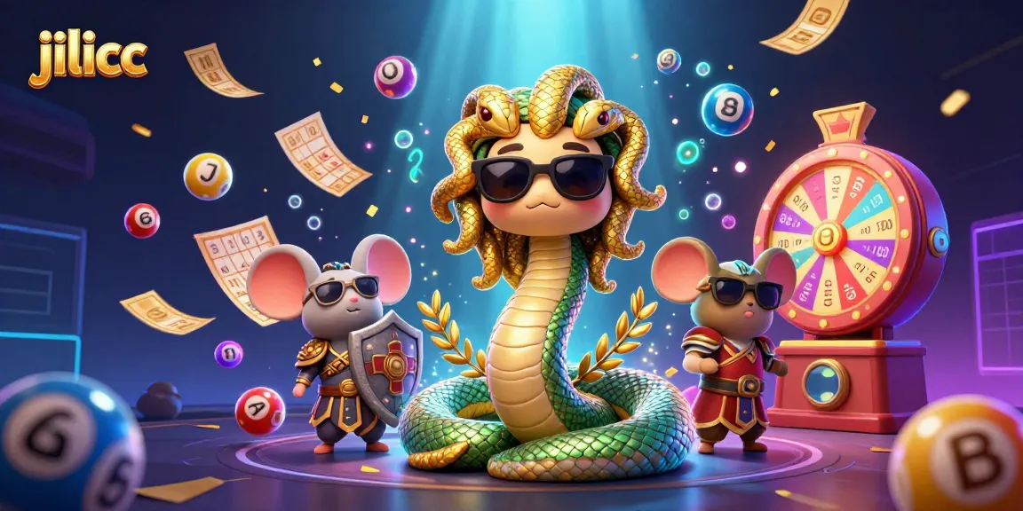 Experience the vibrant action on jilicc with colorful lottery elements and lively characters in a dynamic gaming environment.