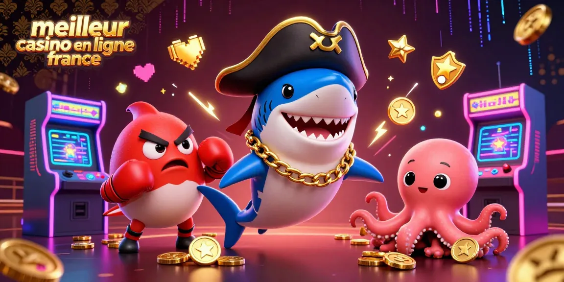 Vivez le frisson du meilleur casino en ligne France avec des personnages de jeu vibrants et des visuels de casino riches.