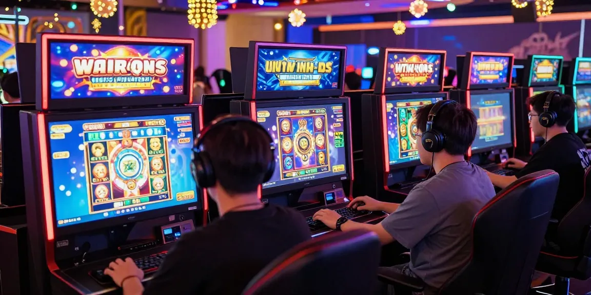 Exciting slot gaming experience at GARUDA55 with vibrant animations and immersive atmosphere.