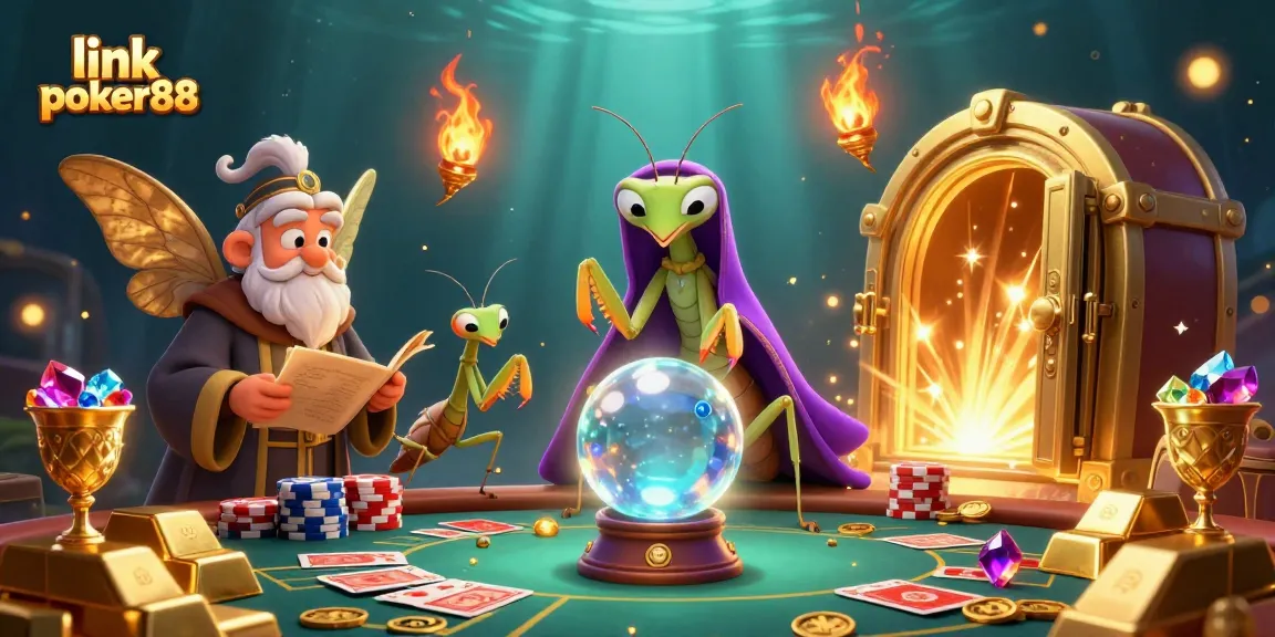 Bermain di link poker88 dengan suasana seru dan ilustrasi yang menarik, nikmati permainan poker online.