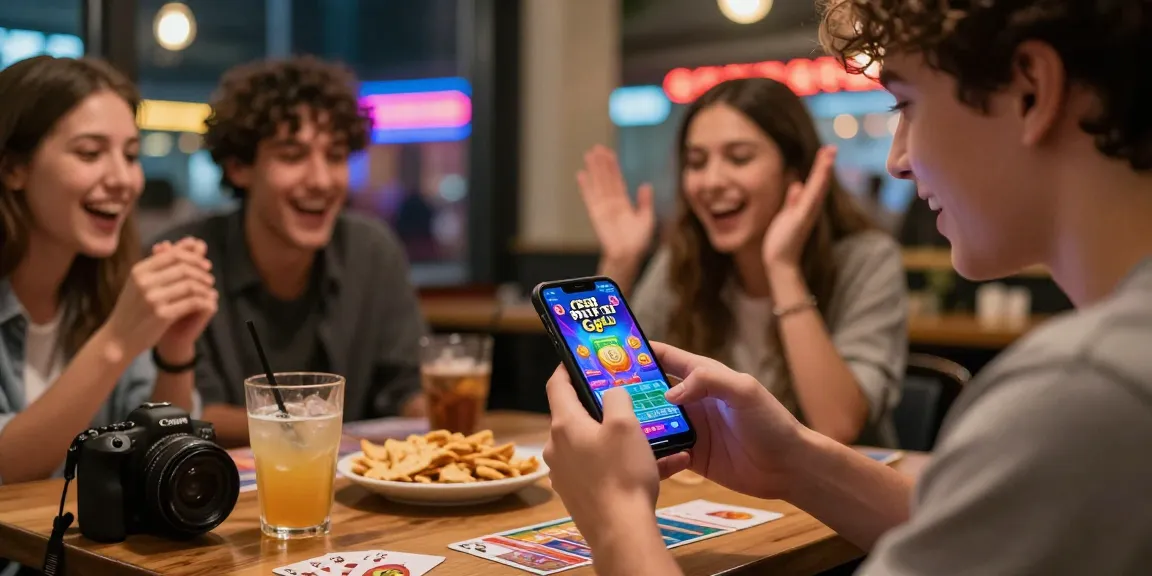 DOWNLOAD Teen Patti Gold app on mobile for real cash rewards in a lively café.