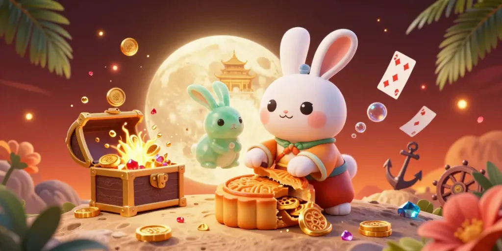 Win big with laskartogel in this vibrant casino-themed illustration.