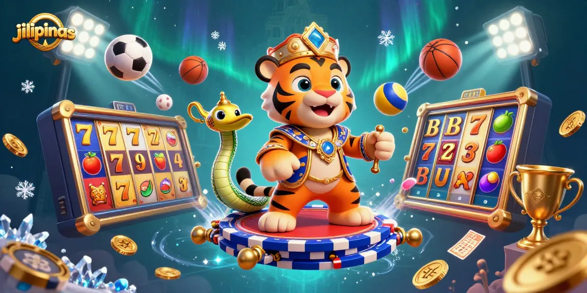 Experience jilipinas with vibrant slots and gambling magic in an enchanting 3D scene.