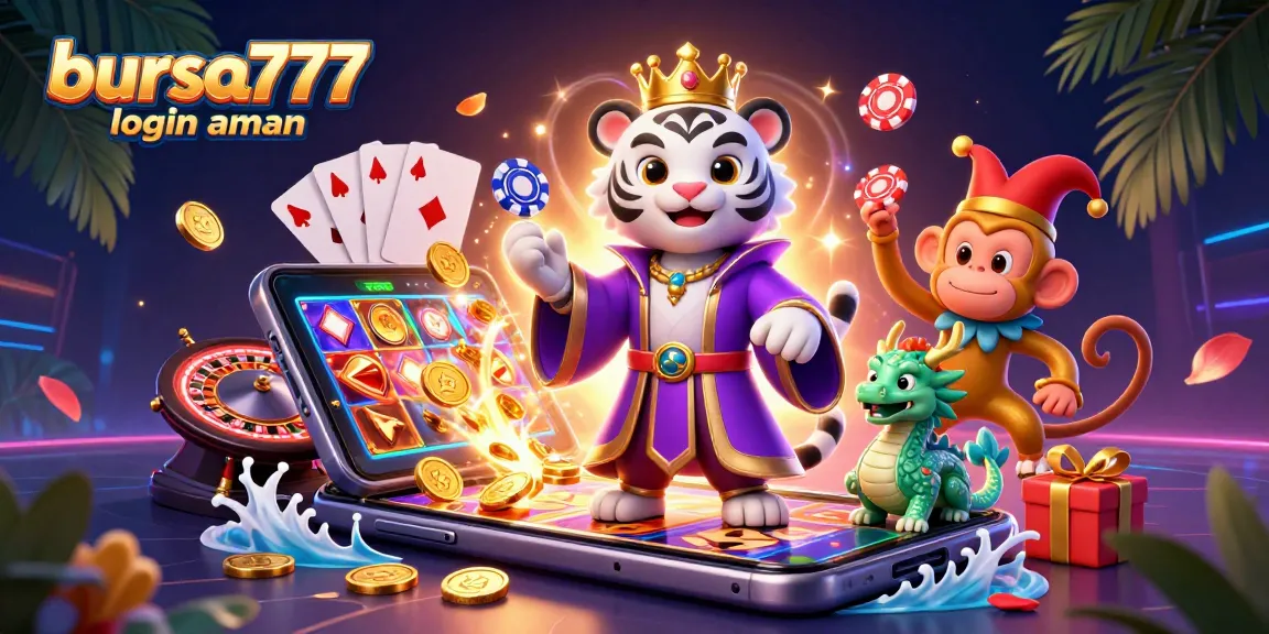 bursa777 login aman enhances player experience with exciting slot games and jackpot opportunities
