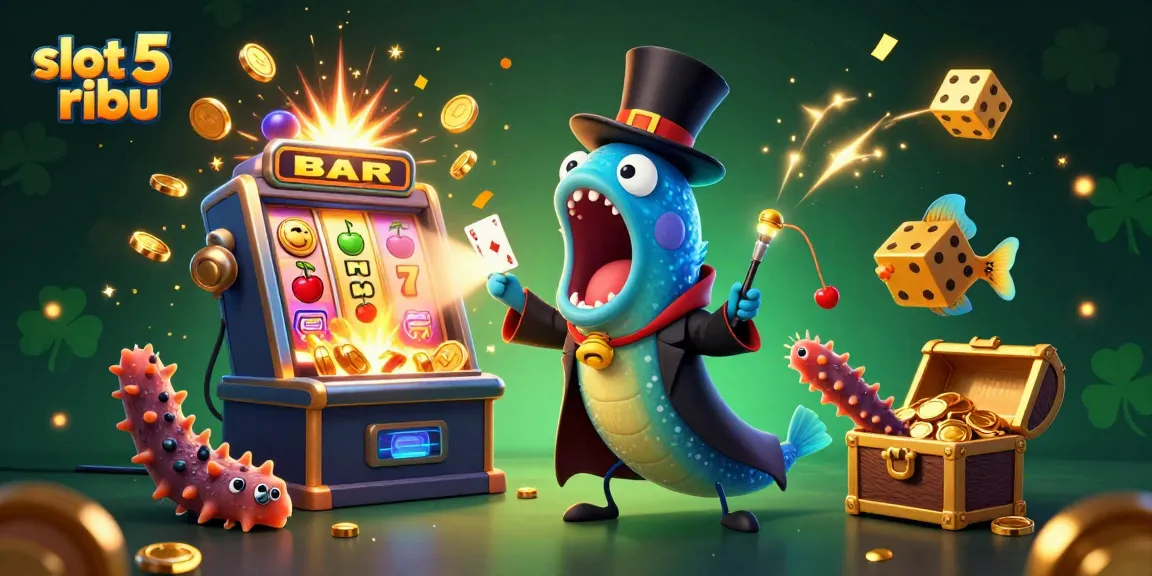 Experience thrilling wins with slot 5 ribu while enjoying a vibrant underwater casino adventure.