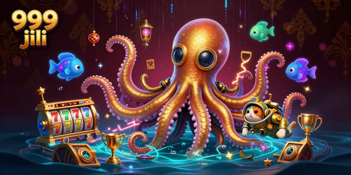 Reveal your luck with 999 jili's exciting slot reels and treasures in a 3D underwater scene.