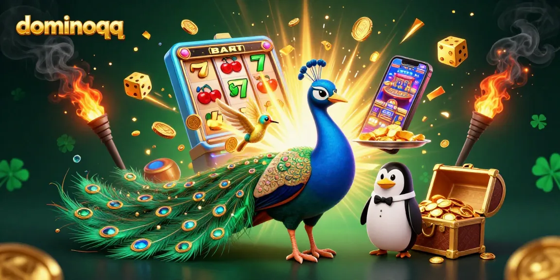 Experience thrilling gameplay on dominoqq with dynamic casino elements and vibrant characters.