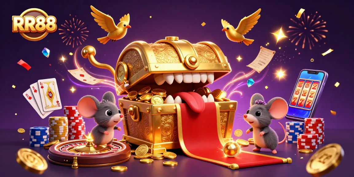 Experience the thrill of RR88 with thrilling treasures, vibrant casino visuals, and fast-paced action.