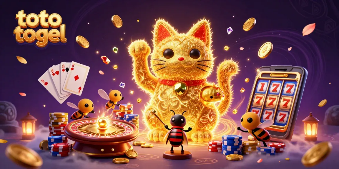 Experience big wins with toto togel at this vibrant casino scene full of exciting elements.