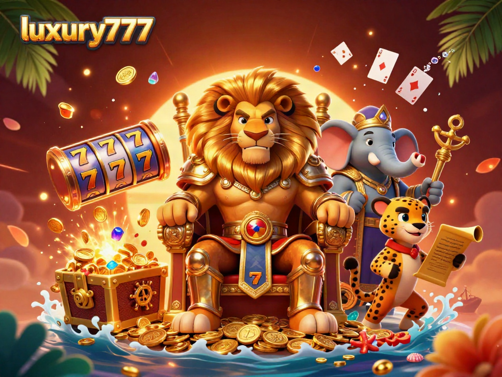 Menangkan hadiah besar di luxury777 dengan simbol keberuntungan dan detail permainan kasino yang mengesankan.