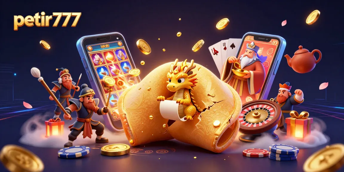 Experience winning moments with petir777 as golden treasure spills from a smartphone!
