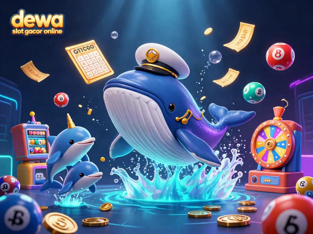 Permainan dewa slot gacor online dengan karakter unik dan banyak elemen kasino yang menarik.