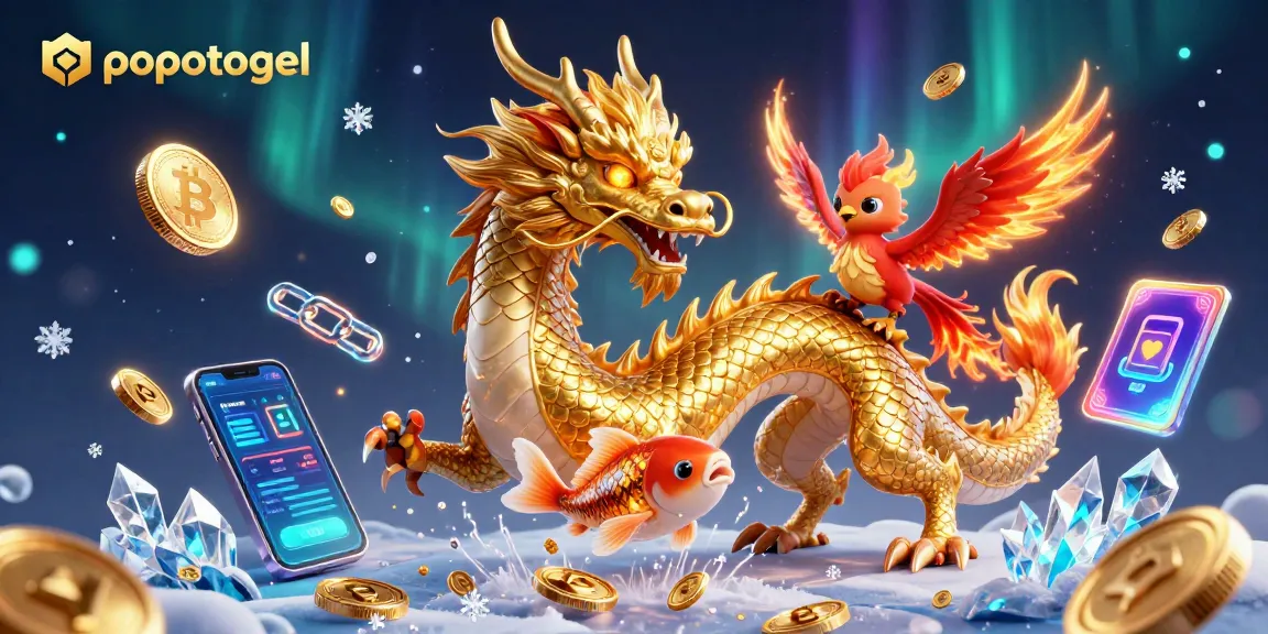 Experience the thrill of popotogel with vibrant 3D characters and dynamic casino elements.
