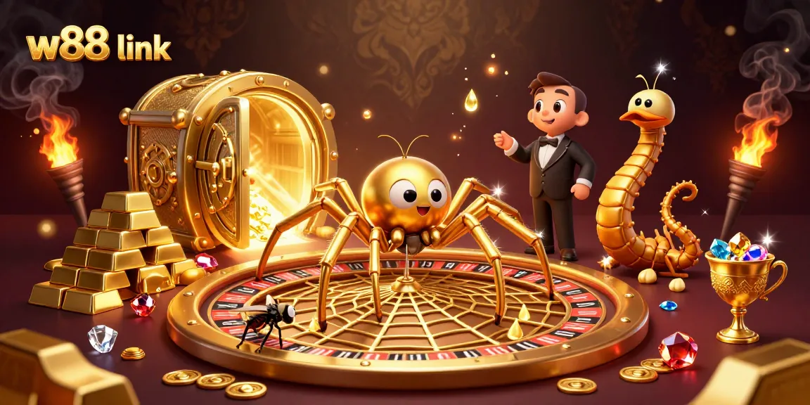 Spin the w88 link roulette wheel with dynamic gambling elements and treasures.