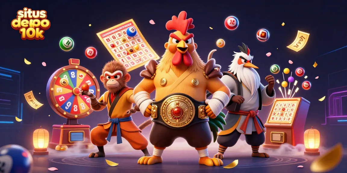 Enhance your gaming experience at situs depo 10k with vibrant characters and dynamic casino elements.