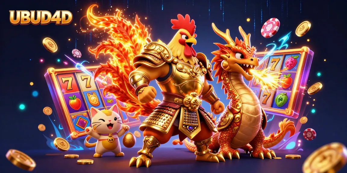 Play UBUD4D for exciting moments with vibrant slots, golden coins, and thrilling gameplay!