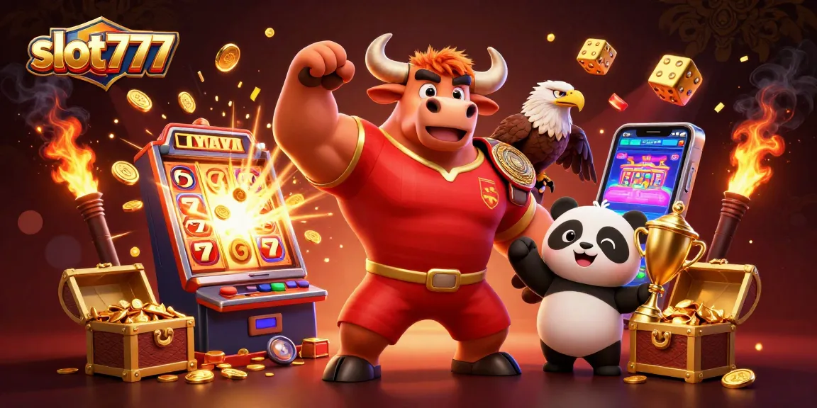 Experience the excitement of slot777 with jackpots bursting from a stunning 3D casino scene.