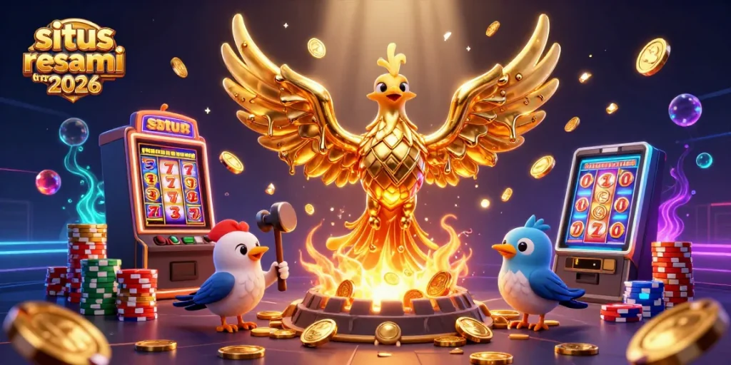 Raih kekayaan dengan situs resmi terbaru 2026, slot dan jackpot mengalir dalam atmosfer kasino yang megah.